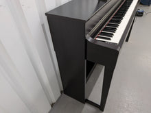 Load image into Gallery viewer, Yamaha Clavinova CLP-575 digital piano and stool in dark rosewood finish stock #26002