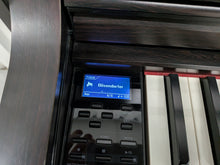 Load image into Gallery viewer, Yamaha Clavinova CLP-575 digital piano and stool in dark rosewood finish stock #26002