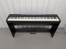 Load image into Gallery viewer, Yamaha P-85 88 Key Weighted Keys Portable piano + stand + 3 pedals stock #26005