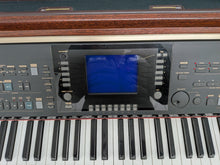 Load image into Gallery viewer, Yamaha Clavinova CVP-303 Digital Piano arranger + stool in mahogany stock #26004