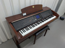 Load image into Gallery viewer, Yamaha Clavinova CVP-303 Digital Piano arranger + stool in mahogany stock #26004