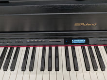 Load image into Gallery viewer, Roland HP603 digital piano in satin black finish stock #26012