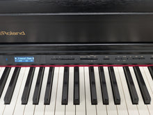 Load image into Gallery viewer, Roland HP603 digital piano in satin black finish stock #26012
