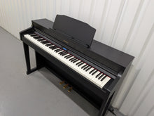 Load image into Gallery viewer, Roland HP603 digital piano in satin black finish stock #26012