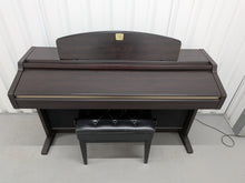 Load image into Gallery viewer, Yamaha Clavinova CLP-950 digital piano and stool in dark rosewood stock #26021