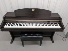 Load image into Gallery viewer, Yamaha Clavinova CLP-950 digital piano and stool in dark rosewood stock #26021