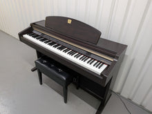 Load image into Gallery viewer, Yamaha Clavinova CLP-950 digital piano and stool in dark rosewood stock #26021