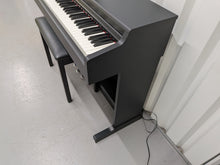 Load image into Gallery viewer, Yamaha Arius YDP-164 Digital Piano satin black, clavinova keyboard stock # 26036