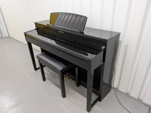 Load image into Gallery viewer, Yamaha Clavinova CLP-470 digital piano polished ebony glossy black stock #26048