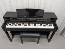 Load image into Gallery viewer, Yamaha Clavinova CLP-470 digital piano polished ebony glossy black stock #26048