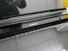 Load image into Gallery viewer, Roland HP-3e Digital Piano and stool in glossy black polished ebony Stock #26045