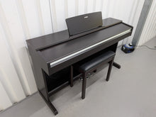 Load image into Gallery viewer, Yamaha Arius YDP-142 Digital Piano and stool in dark rosewood stock #26057