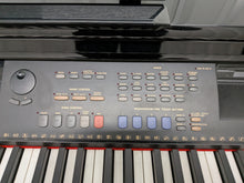 Load image into Gallery viewer, Yamaha Clavinova CVP-109PE Digital Piano and stool in glossy polished black stock #26049