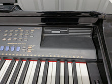 Load image into Gallery viewer, Yamaha Clavinova CVP-109PE Digital Piano and stool in glossy polished black stock #26049