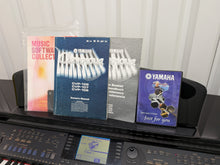 Load image into Gallery viewer, Yamaha Clavinova CVP-109PE Digital Piano and stool in glossy polished black stock #26049