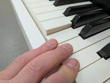 Load image into Gallery viewer, Yamaha Clavinova CSP-170 Digital Smart Piano satin white + stool stock # 26058