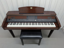 Load image into Gallery viewer, Yamaha Clavinova CVP-409 digital piano + stool polished mahogany stock nr 26063