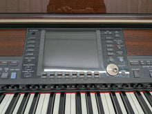 Load image into Gallery viewer, Yamaha Clavinova CVP-409 digital piano + stool polished mahogany stock nr 26063
