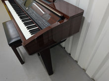 Load image into Gallery viewer, Yamaha Clavinova CVP-409 digital piano + stool polished mahogany stock nr 26063