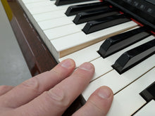 Load image into Gallery viewer, Yamaha Clavinova CVP-409 digital piano + stool polished mahogany stock nr 26063