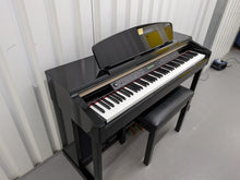Load image into Gallery viewer, Yamaha Clavinova CLP-170PE Digital Piano glossy black polished ebony stock #26071