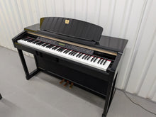 Load image into Gallery viewer, Yamaha Clavinova CLP-170PE Digital Piano glossy black polished ebony stock #26071