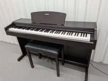 Load image into Gallery viewer, Yamaha Arius YDP-131 Digital Piano and stool in rosewood finish stock nr 26066