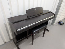 Load image into Gallery viewer, Yamaha Arius YDP-141 digital piano and stool in dark rosewood finish stock #26078