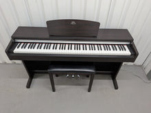 Load image into Gallery viewer, Yamaha Arius YDP-141 digital piano and stool in dark rosewood finish stock #26078