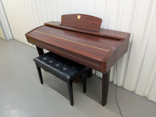 Load image into Gallery viewer, YAMAHA CLAVINOVA CVP-307 DIGITAL PIANO ARRANGER IN MAHOGANY STOCK #26068
