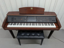 Load image into Gallery viewer, YAMAHA CLAVINOVA CVP-307 DIGITAL PIANO ARRANGER IN MAHOGANY STOCK #26068