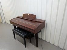 Load image into Gallery viewer, YAMAHA CLAVINOVA CVP-307 DIGITAL PIANO ARRANGER IN MAHOGANY STOCK #26068