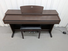 Load image into Gallery viewer, Yamaha Arius YDP-140 digital piano and stool dark rosewood finish stock # 26072