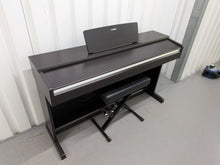 Load image into Gallery viewer, Yamaha Arius YDP-142 Digital Piano and stool in dark rosewood stock #26076
