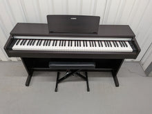 Load image into Gallery viewer, Yamaha Arius YDP-142 Digital Piano and stool in dark rosewood stock #26076