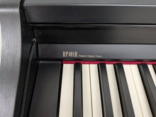 Load image into Gallery viewer, Roland RP401R digital piano and stool in satin black finish stock number 26082