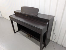 Load image into Gallery viewer, Yamaha Clavinova CLP-470 in dark rosewood with wooden keys action + stool #26088