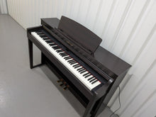 Load image into Gallery viewer, Yamaha Clavinova CLP-470 in dark rosewood with wooden keys action + stool #26088