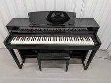 Load image into Gallery viewer, Yamaha Clavinova CLP-470 digital piano polished ebony glossy black stock #26087