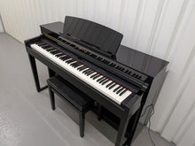 Load image into Gallery viewer, Yamaha Clavinova CLP-470 digital piano polished ebony glossy black stock #26087
