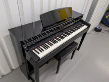 Load image into Gallery viewer, Yamaha Clavinova CLP-470 digital piano polished ebony glossy black stock #26087