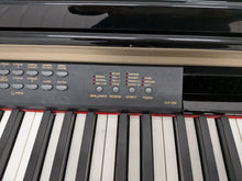 Load image into Gallery viewer, Yamaha Clavinova CLP-230PE piano +stool polished ebony glossy black stock # 26089