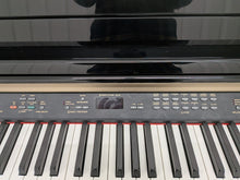 Load image into Gallery viewer, Yamaha Clavinova CLP-230PE piano +stool polished ebony glossy black stock # 26089