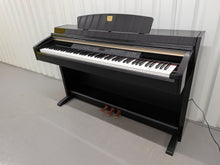 Load image into Gallery viewer, Yamaha Clavinova CLP-230PE piano +stool polished ebony glossy black stock # 26089