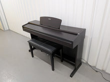 Load image into Gallery viewer, Yamaha Arius YDP-131 Digital Piano and stool in rosewood finish stock nr 26094