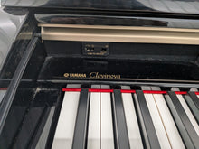 Load image into Gallery viewer, Yamaha Clavinova CLP-280 in Polished glossy black + matching stool stock # 26097