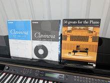 Load image into Gallery viewer, Yamaha Clavinova CLP-280 in Polished glossy black + matching stool stock # 26097
