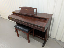 Load image into Gallery viewer, Yamaha Clavinova CLP-860 Digital Piano and stool in mahogany stock # 26106