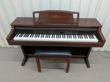 Load image into Gallery viewer, Yamaha Clavinova CLP-860 Digital Piano and stool in mahogany stock # 26106
