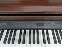 Load image into Gallery viewer, Yamaha Clavinova CLP-860 Digital Piano and stool in mahogany stock # 26106